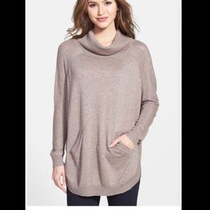 Lulu’s Fate cowl neck sweater